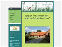 Tablet Screenshot of bauernhof-erlebnisferien.de